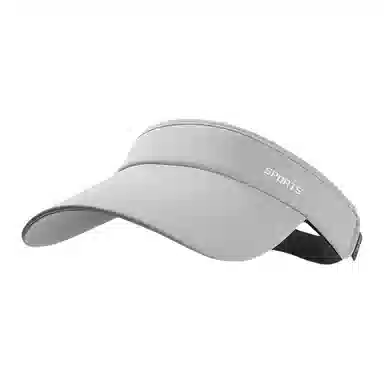 氧气樱桃 夏季户外骑行跑步太阳帽防晒遮阳防紫外线冰丝大帽檐 锦纶 空顶帽 男女同款情侣款