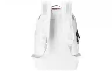 spare no pains Gym Bag Red White