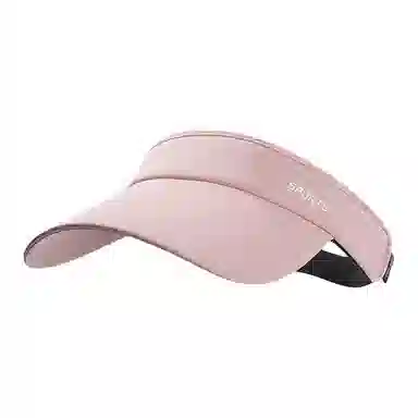 氧气樱桃 夏季户外骑行跑步太阳帽防晒遮阳防紫外线冰丝大帽檐 锦纶 空顶帽 男女同款情侣款