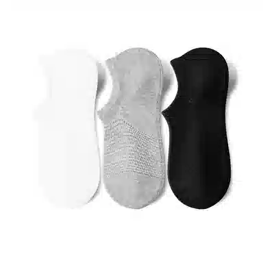 润微 春夏季 透气网眼 男款 五双装 纯棉