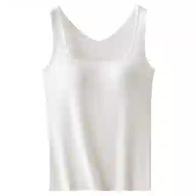 二三二三 凉感亲肤柔软透气舒适修身美型免带胸垫贴身不勒精致时尚日常通勤百搭背心 女款