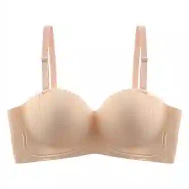 二三二三 自然聚拢提拉上托不空杯亲肤舒适小胸显大侧收副乳无钢圈软支撑简约时尚百搭性感纯欲文胸 女款