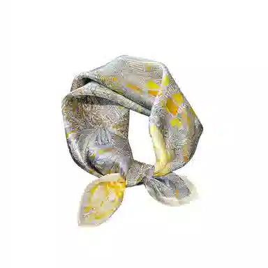 纳兰杜 百搭时尚高级感穿搭减龄法式 桑蚕丝 丝巾 女款