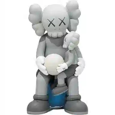 KAWS Glow-in-the-Dark Sculpture