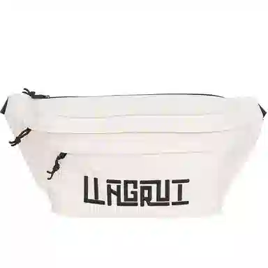 帕克熊 潮流字母美式复古休闲百搭通勤运动 尼龙 斜挎胸包 男女同款情侣款 多色