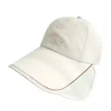 艾佳微 防晒抽拉板伸缩遮阳户外旅行爬山露营百搭潮流  聚酯纤维 棒球帽 男女同款情侣款