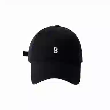 北极绒 潮流时尚刺绣简约百搭大帽檐显脸小软顶户外出游遮阳 棉 鸭舌帽 男女同款情侣款