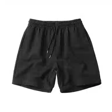 实年服工 质感简约宽松运动时尚舒适五分休闲短裤 男款