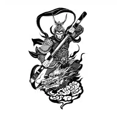 猎己  悟道之境Ⅱ草本防水纹身贴