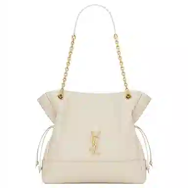 Saint Laurent Jamie Tote Bag Small Vintage White