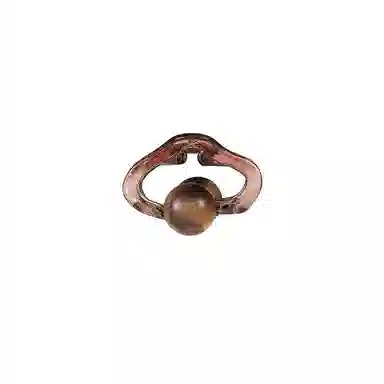 水中玉 复古豹纹云朵蝴蝶结小抓夹头饰简约百搭气质半扎发卡发饰 亚克力 发夹 女款