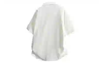 王者荣耀 标语款 美式高街刺绣爱心字母潮宽松舒适高街痞帅高级感休闲百搭打底短袖衬衫 男女同款