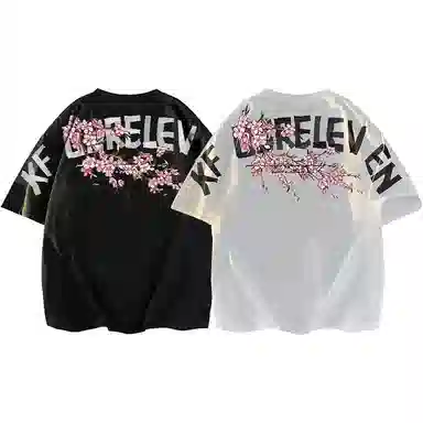 K411 Tape Sakura Logo T-Shirt