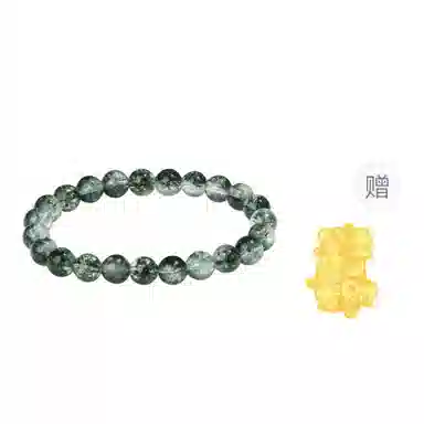 水贝 招财进宝 好运连连 新中式国风气质 日常通勤 百搭 时尚精致 金木水火 五行转运 出游必备 人造水晶 手串 男女同款情侣款