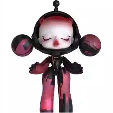 POP MART 1000% MEGA α SKULLPANDA Red Crystal