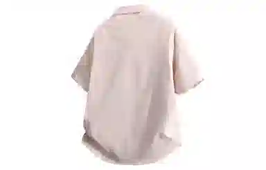 王者荣耀 标语款 美式高街刺绣爱心字母潮宽松舒适高街痞帅高级感休闲百搭打底短袖衬衫 男女同款