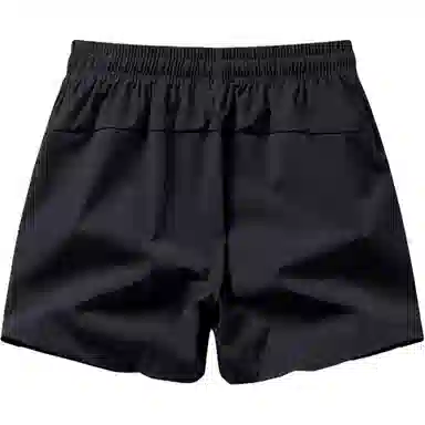 华夏儿女 美式纯色潮流透气五分裤运动短裤 男女同款