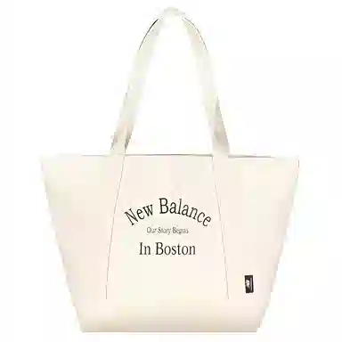 New Balance Tote Ivory White