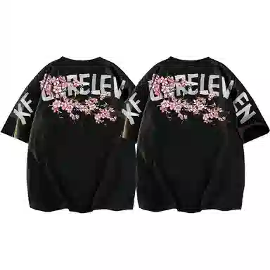 K411 Tape Sakura Logo T-Shirt