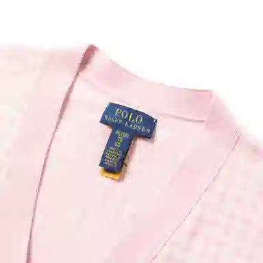 Polo Ralph Lauren V-Neck Cardigan Pink Kids