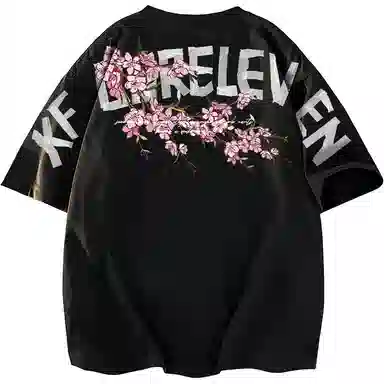 K411 Tape Sakura Logo T-Shirt