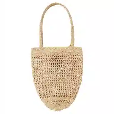 Chloe Summer Banana Raffia Tote