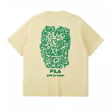 FILA FUSION MR.DOODLE logoT -YE