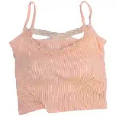 兰缪 温柔气质款 时尚白月光性感蕾丝花边甜美迷人日常通勤百搭吸睛吊带 女款