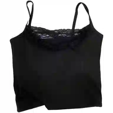 兰缪 温柔气质款 时尚白月光性感蕾丝花边甜美迷人日常通勤百搭吸睛吊带 女款