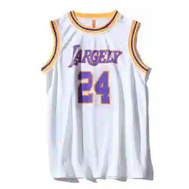 乱步 美式复古篮球运动宽松字母网印坎肩速干无袖背心 男女同款