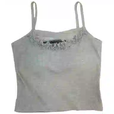 兰缪 温柔气质款 时尚白月光性感蕾丝花边甜美迷人日常通勤百搭吸睛吊带 女款