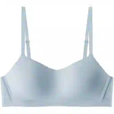 黛尔佳人 云感无痕裸感薄内衣女大胸显小上托无钢圈小胸微聚拢透气睡眠文胸 女款