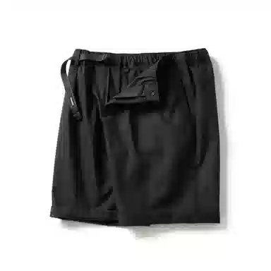 实年服工 质感简约工装宽松五分裤休闲短裤 男款