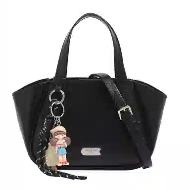 恒源祥 时尚百搭高级感复古通勤简约 超纤合成革 手提包 女款 多色