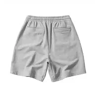 实年服工 质感简约宽松运动时尚舒适五分休闲短裤 男款