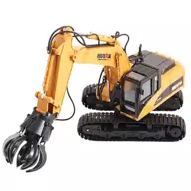 汇纳 三合一挖掘机 工程车 遥控玩具