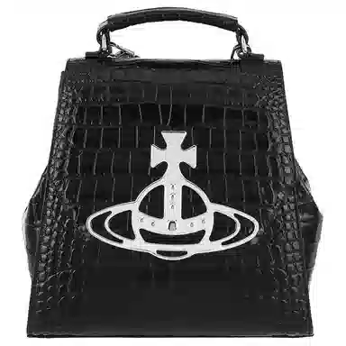 Vivienne Westwood Saturn Logo Backpack
