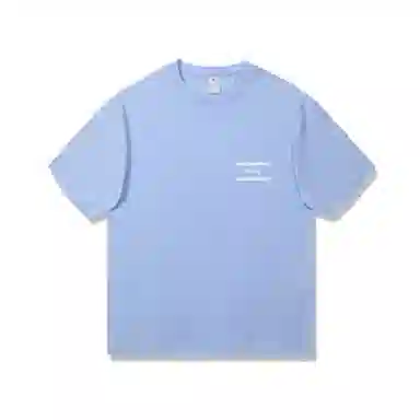 莫代尔 舒适宽松纯棉柔软亲肤百搭休闲气质简约潮流设计感时尚多色可选圆领大学生短袖卫衣外出可穿打底衣 男女同款