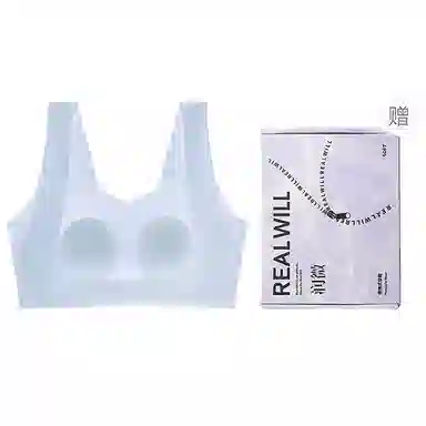 润微 提拉防下垂兔耳朵薄款收副乳大胸显小舒适无痕文胸 女款