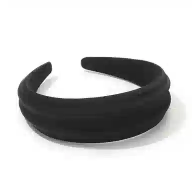 如花梦 高颅顶高级感洋气时尚宽边压发头箍气质 布艺 发箍 女款