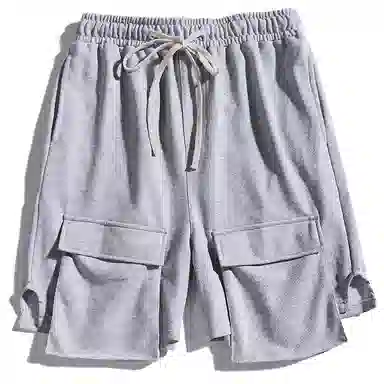 乱步 外穿工装五分裤百搭沙滩运动韩版潮流宽松休闲短裤 男女同款