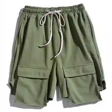 乱步 外穿工装五分裤百搭沙滩运动韩版潮流宽松休闲短裤 男女同款