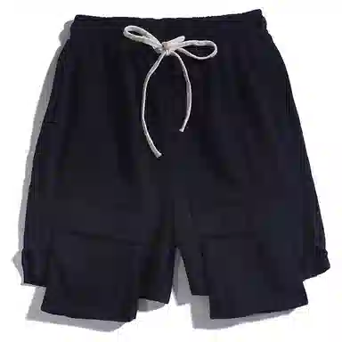 乱步 外穿工装五分裤百搭沙滩运动韩版潮流宽松休闲短裤 男女同款