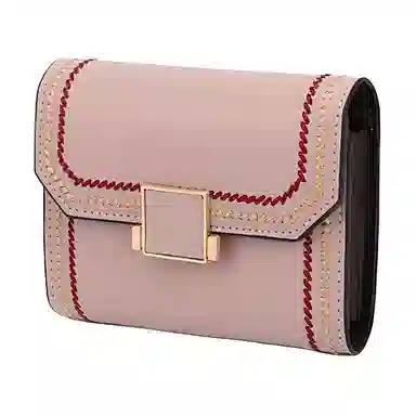 彤彤兔 多卡位 二层牛皮 卡包 女款 多色