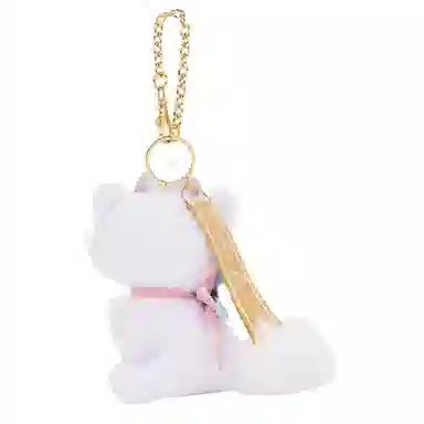 Disney Marie Cat Plush Keychain