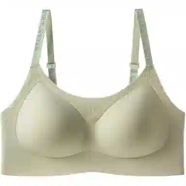 黛尔佳人 无痕内衣女小胸聚拢收副乳防下垂无钢圈薄款透气果冻美背心胸罩文胸 女款