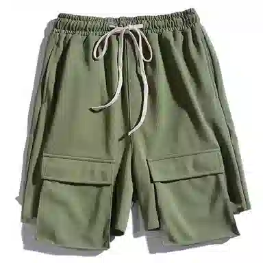 乱步 外穿工装五分裤百搭沙滩运动韩版潮流宽松休闲短裤 男女同款