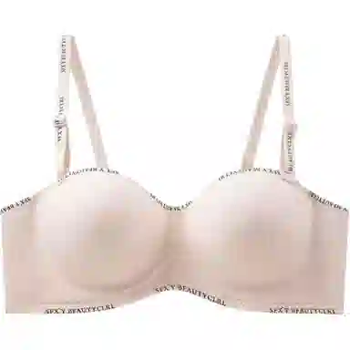 黛尔佳人 无痕内衣女大胸显小胸聚拢夏季薄款防下垂软支撑胸罩文胸 女款