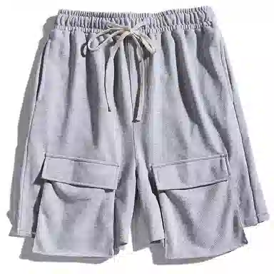 乱步 外穿工装五分裤百搭沙滩运动韩版潮流宽松休闲短裤 男女同款