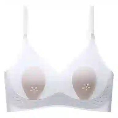 二三二三 提拉无痕裸感小胸防震大胸显小防下垂透气速干文胸 女款